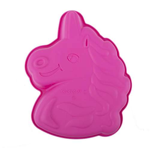 Silicone Unicorn Head Cake Pan - Click Image to Close